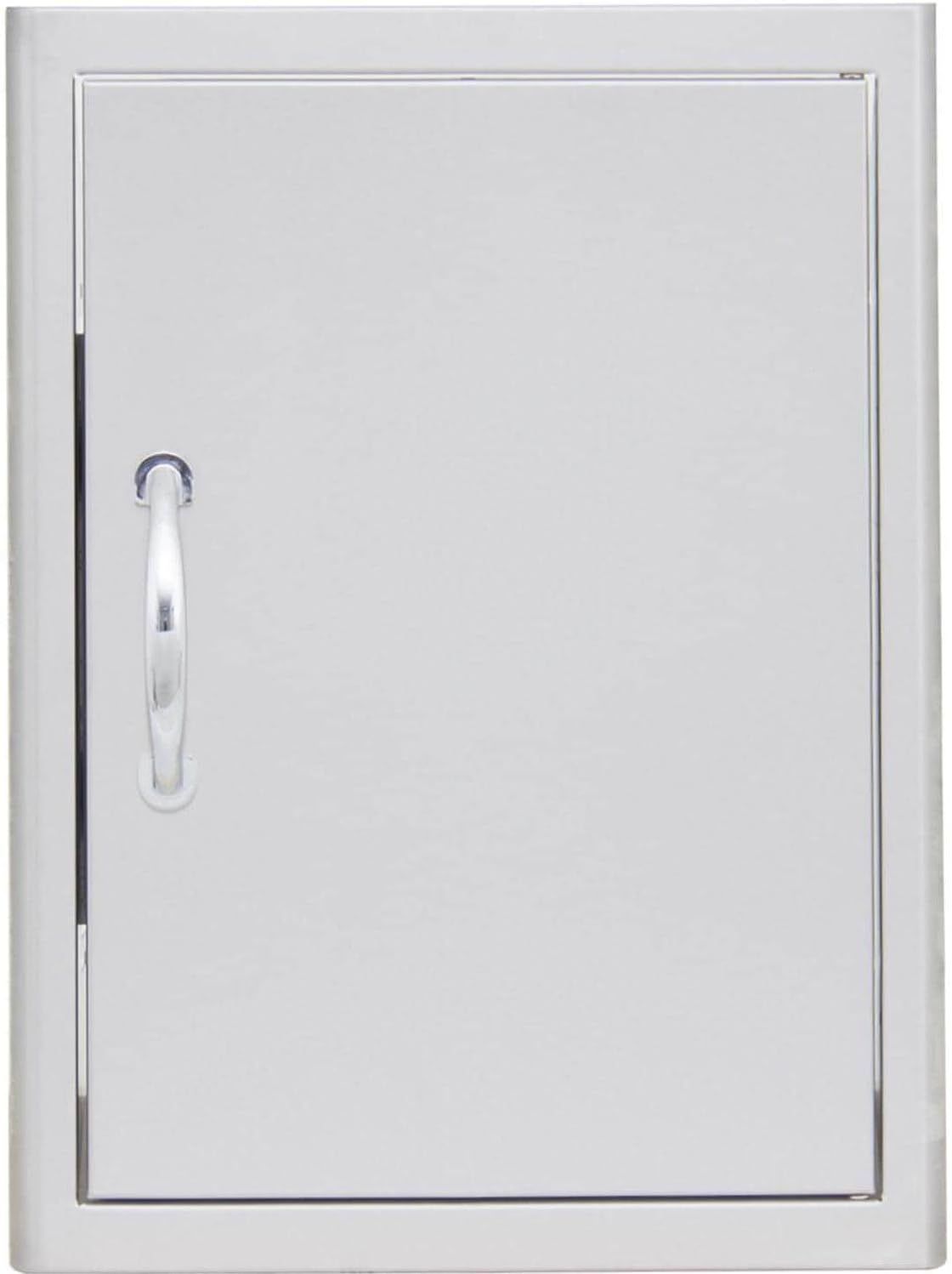 21-Inch Stainless Steel Vertical Outdoor Access Door