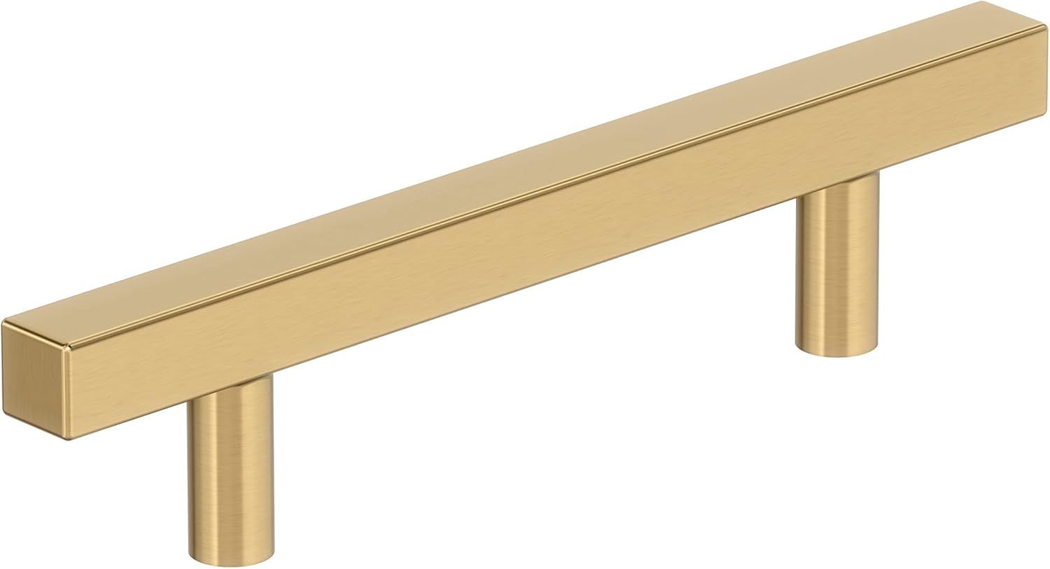 Champagne Bronze Modern Cabinet Pull, 3-3/4 inch