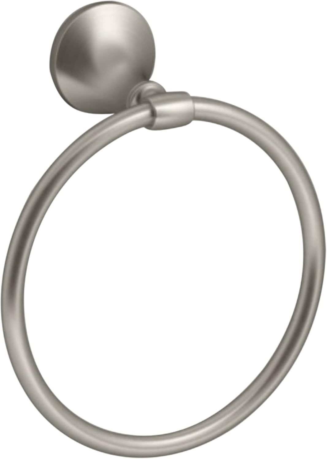 Elliston Brushed Nickel Wall Mounted Towel Ring