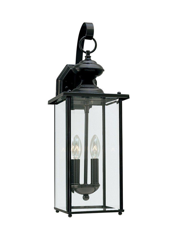 Jamestowne Black 20.25" Energy Star Outdoor Wall Lantern