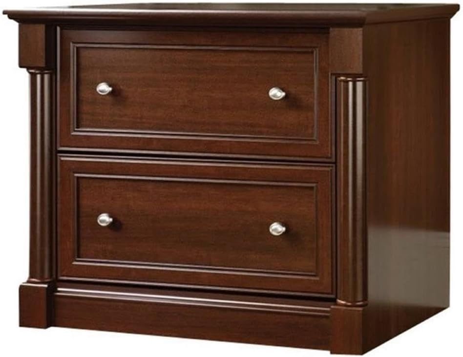 Bowery Hill Cherry 2-Drawer Lateral Filing Cabinet