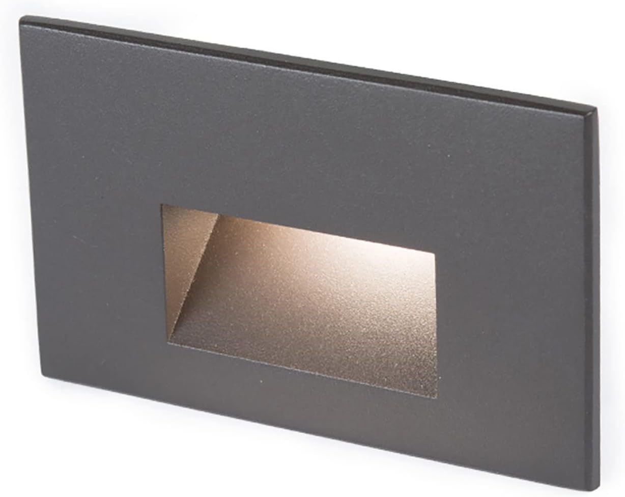 Dimmable 5'' Bronze LED Step and Wall Light, K-Alloy Aluminum