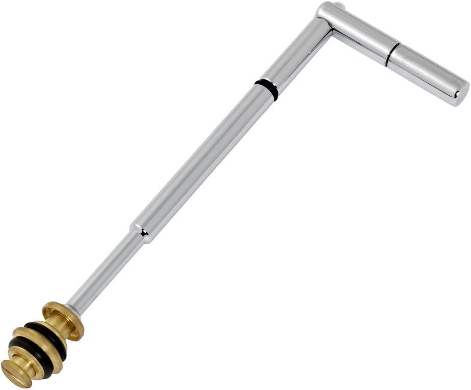 Chrome and Brass Diverter Transfer Rod Assembly