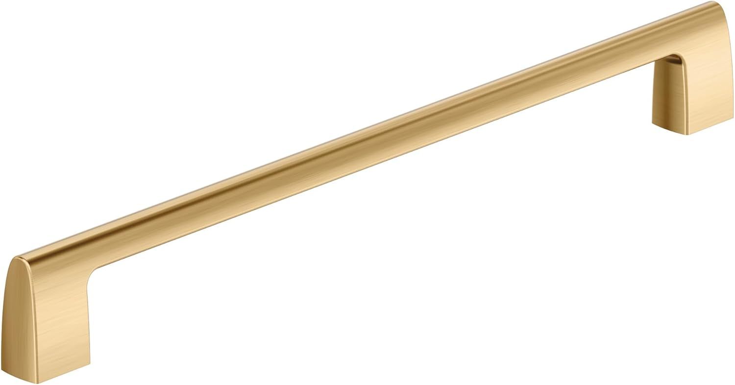 Riva 12-inch Champagne Bronze Appliance Pull with Mounting Hardware