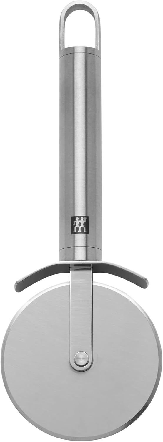 Stainless Steel Ergonomic Pizza Cutter with Finger Guard