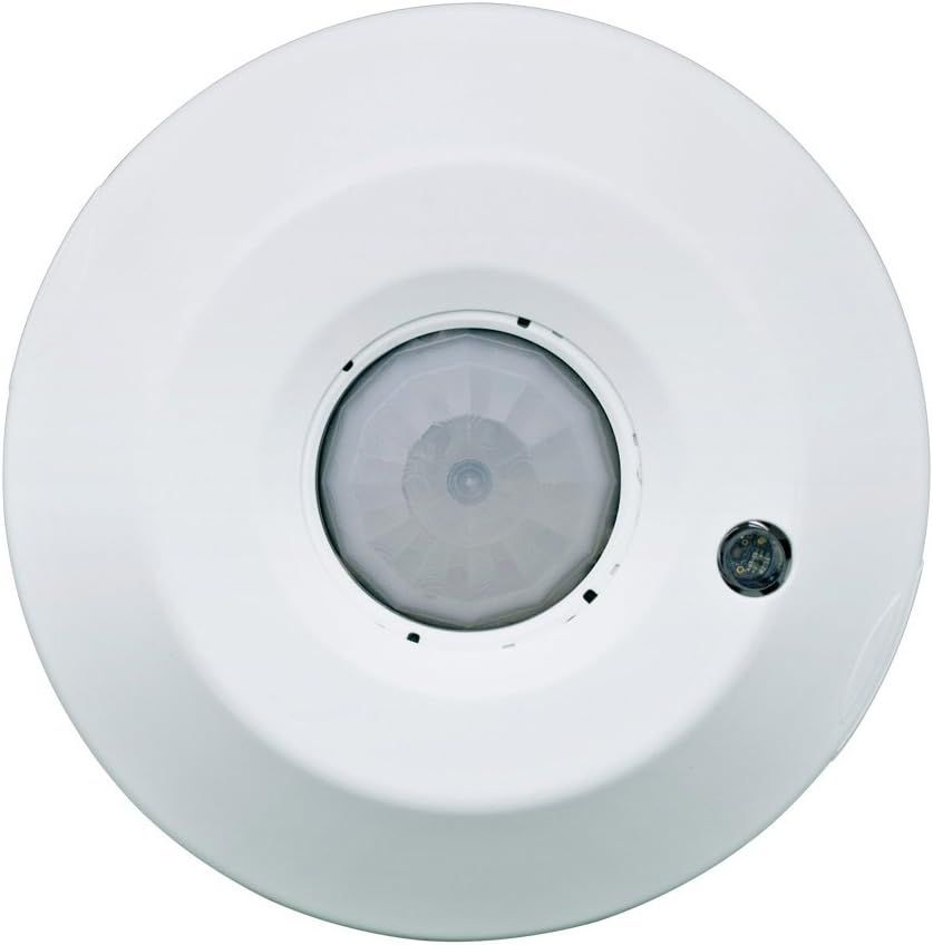 White Ceiling-Mount Passive Infrared Occupancy Sensor