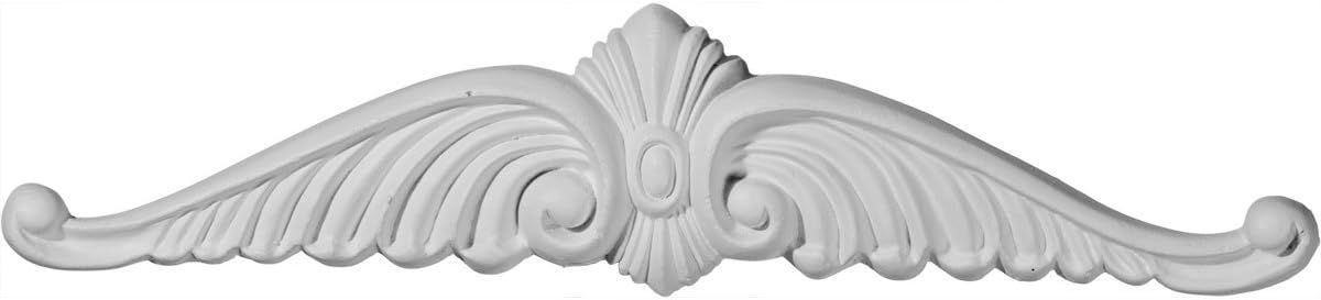 Primed White Polyurethane Wings Center Onlay 10.625"