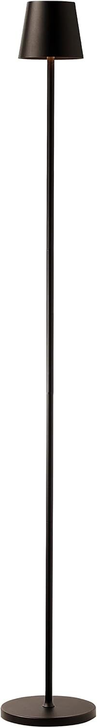 Adjustable Black Cordless LED Outdoor Floor Lamp