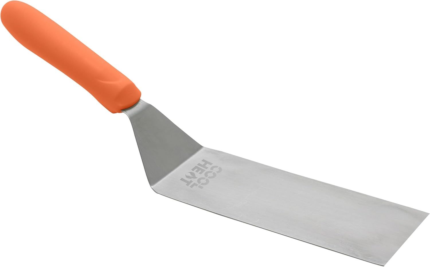 Orange Handle Stainless Steel Offset Turner