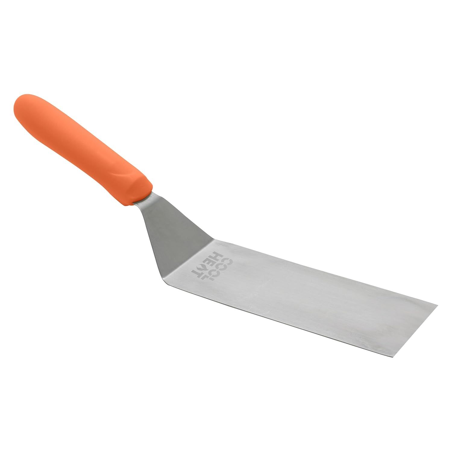 Orange Handle Stainless Steel Offset Turner