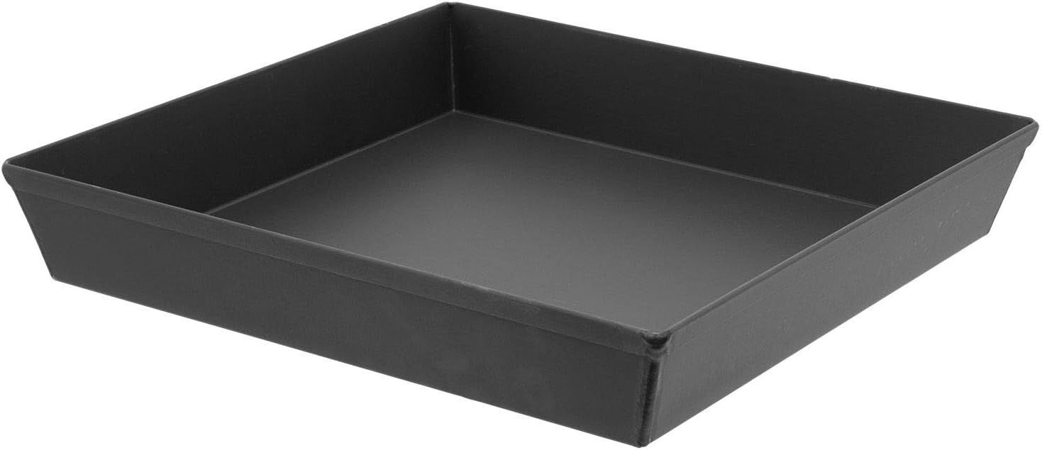 10-Inch Dark Aluminum Sicilian Style Pizza Pan