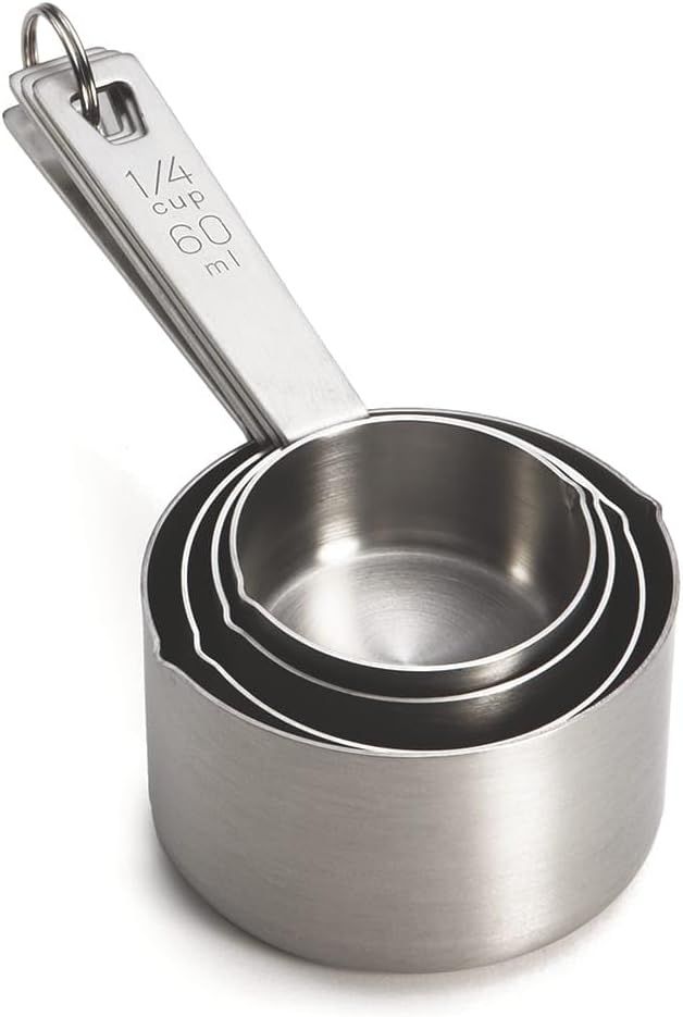 Heavy Duty Stainless Steel Measuring Cup Set