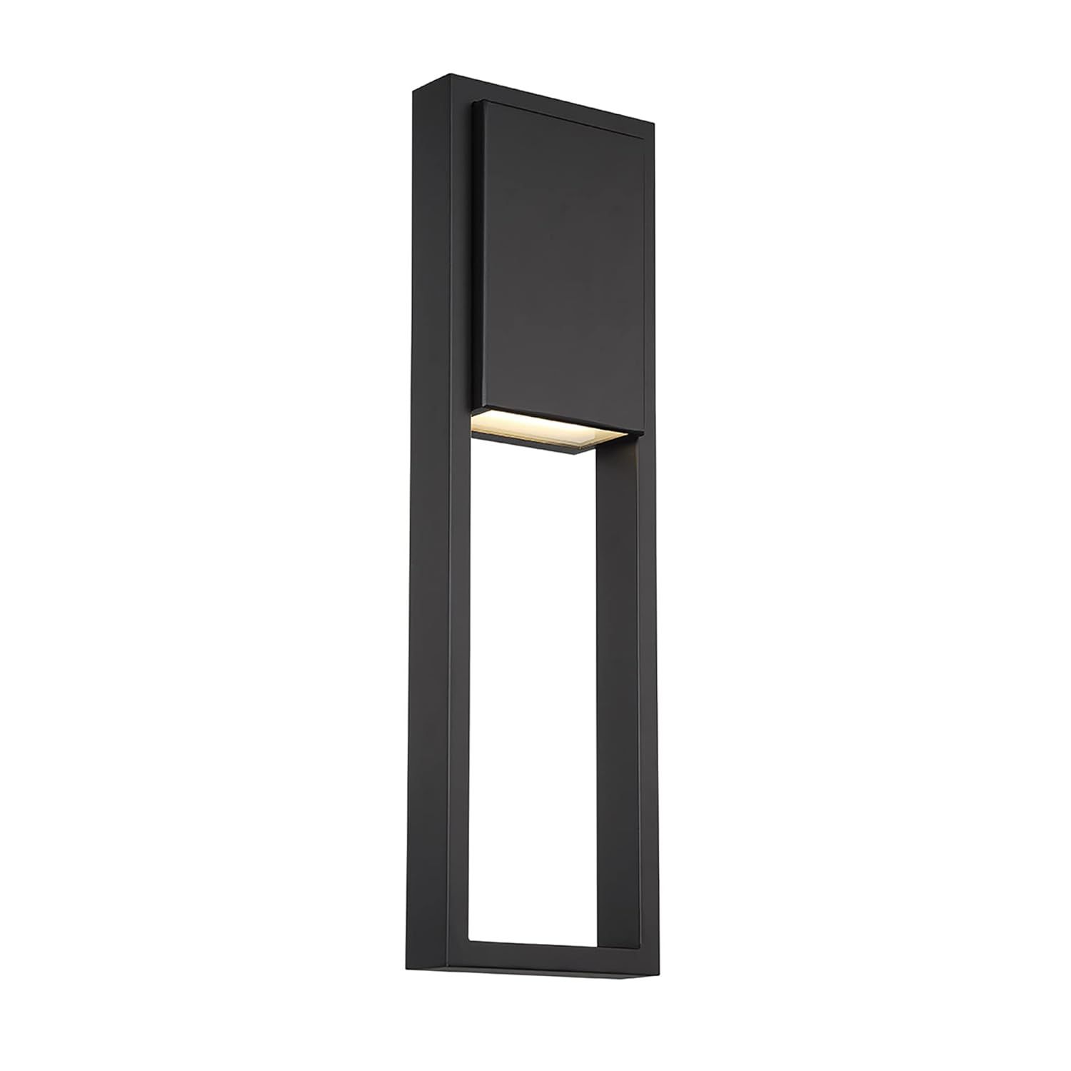 Matte Black 24" LED Indoor/Outdoor Wall Light