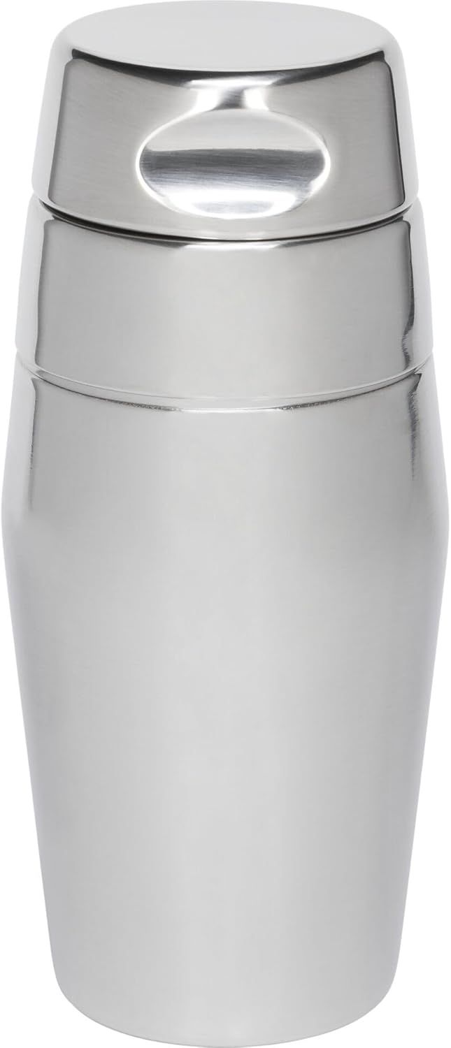 Satin Finish Stainless Steel 8-1/2-Ounce Cocktail Shaker