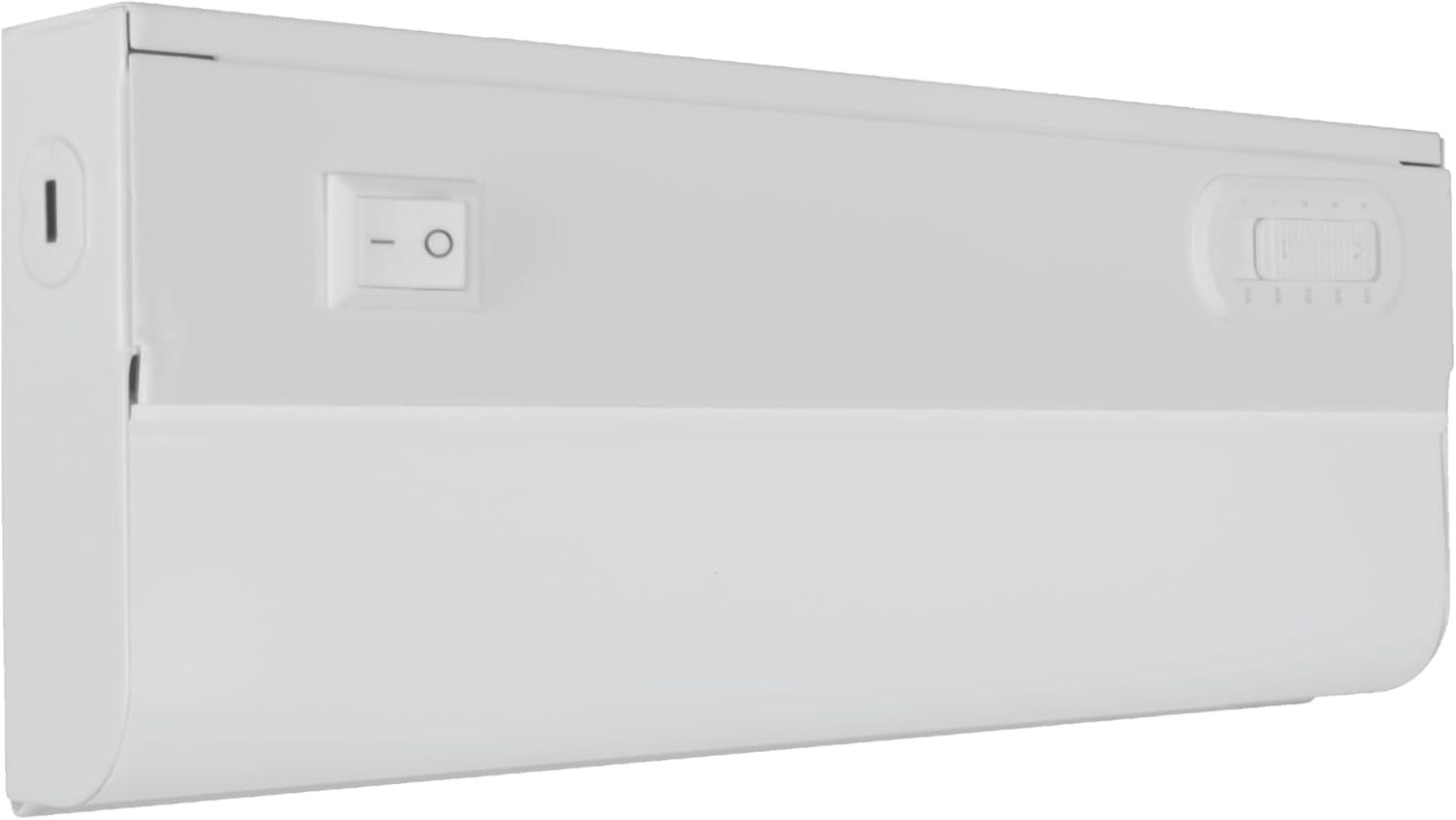 9-Inch White Adjustable LED Under Cabinet Light with Switch