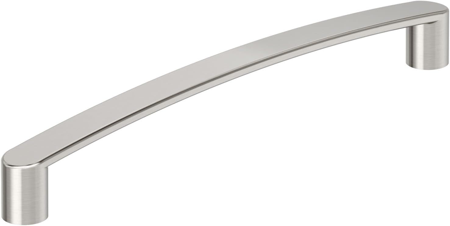 Satin Nickel 6-5/16" Modern Brushed Cabinet Pull