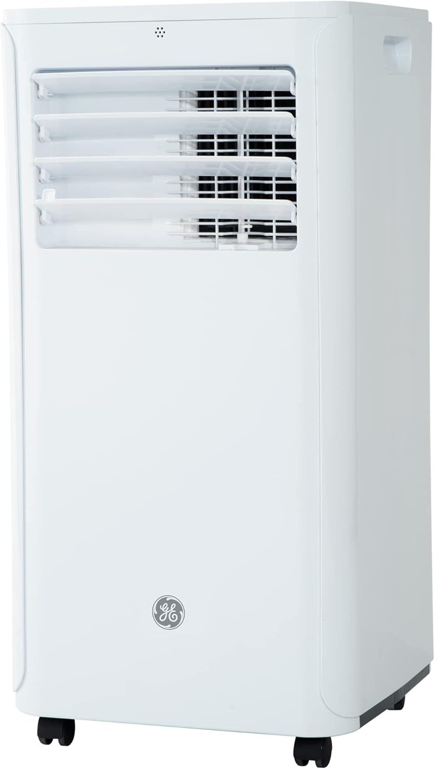 White 6100 BTU Portable Air Conditioner with Remote