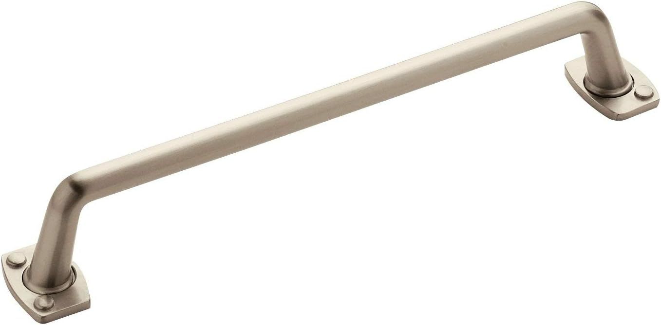 Satin Nickel 6-5/16 Inch Industrial Cabinet Pull