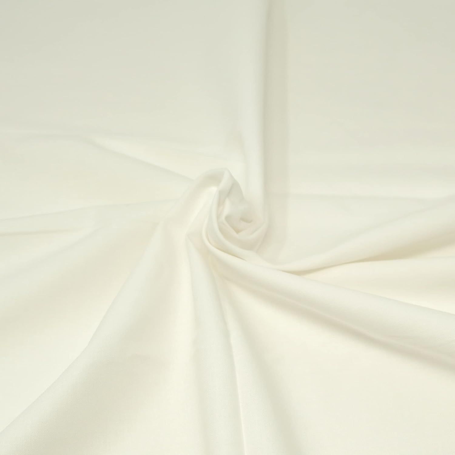 90" White Cotton Muslin Fabric by the Yard