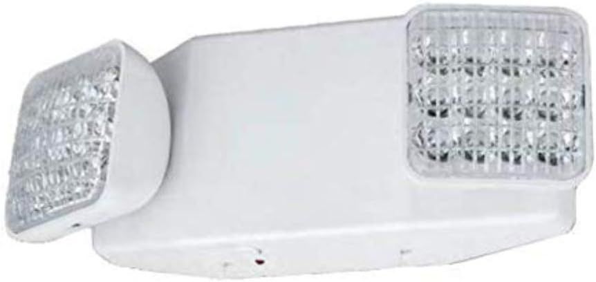 CU2SQ Series White LED Emergency Light with Adjustable Heads