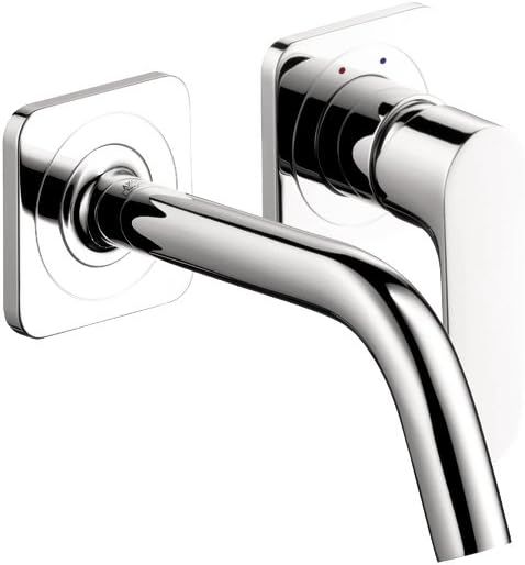 Sleek Eurostyle Brushed Nickel Wall-Mounted Faucet