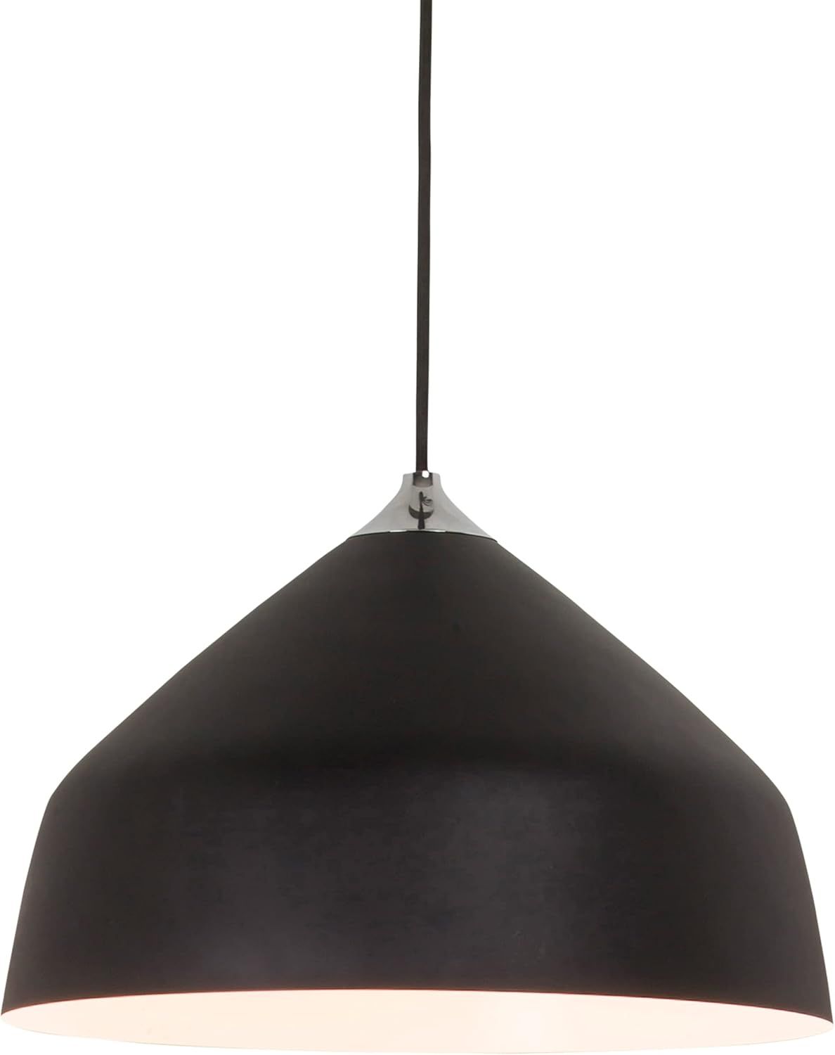 Astro Modern Matt Black Cone Pendant Light 81"x11.81"