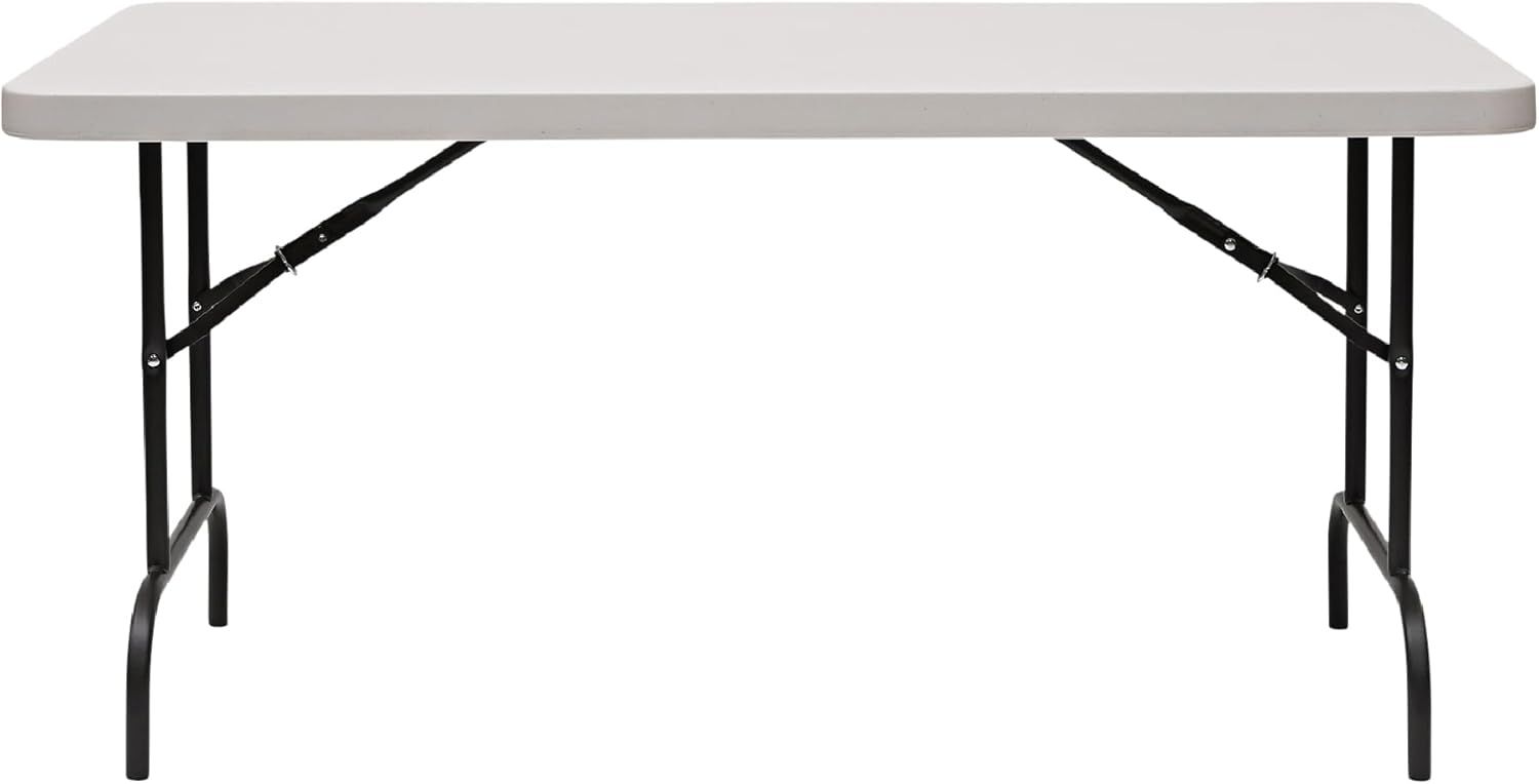 Platinum 30" x 60" High-Density Polyethylene Folding Table