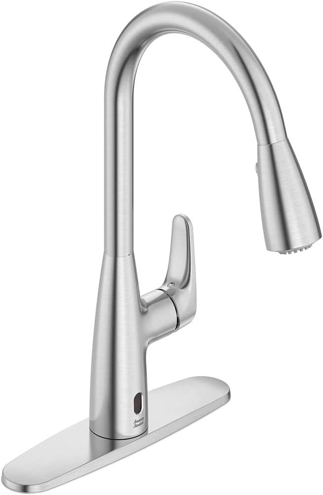 Stainless Steel Touchless Pull-Down Kitchen Faucet with Spray