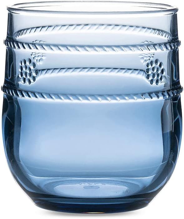 Isabella Blue Acrylic Embossed 12 oz Tumbler