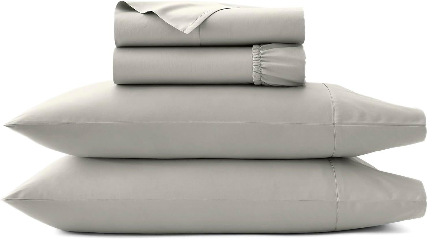 King Taupe Organic Cotton Sheet Set