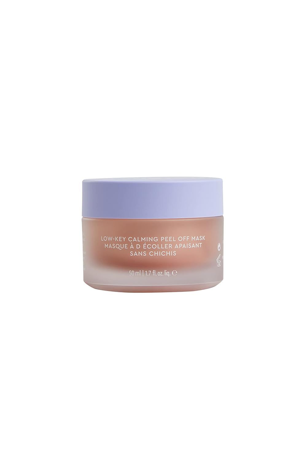 Low-Key Calming Iridescent Rose Gold Peel-Off Mask