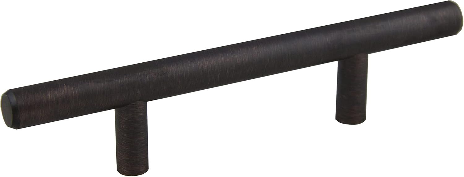 6" Oil Rubbed Bronze Industrial Bar Cabinet Pull