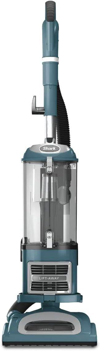 Blue Corded Upright Vacuum with HEPA Filter and Detachable Pod