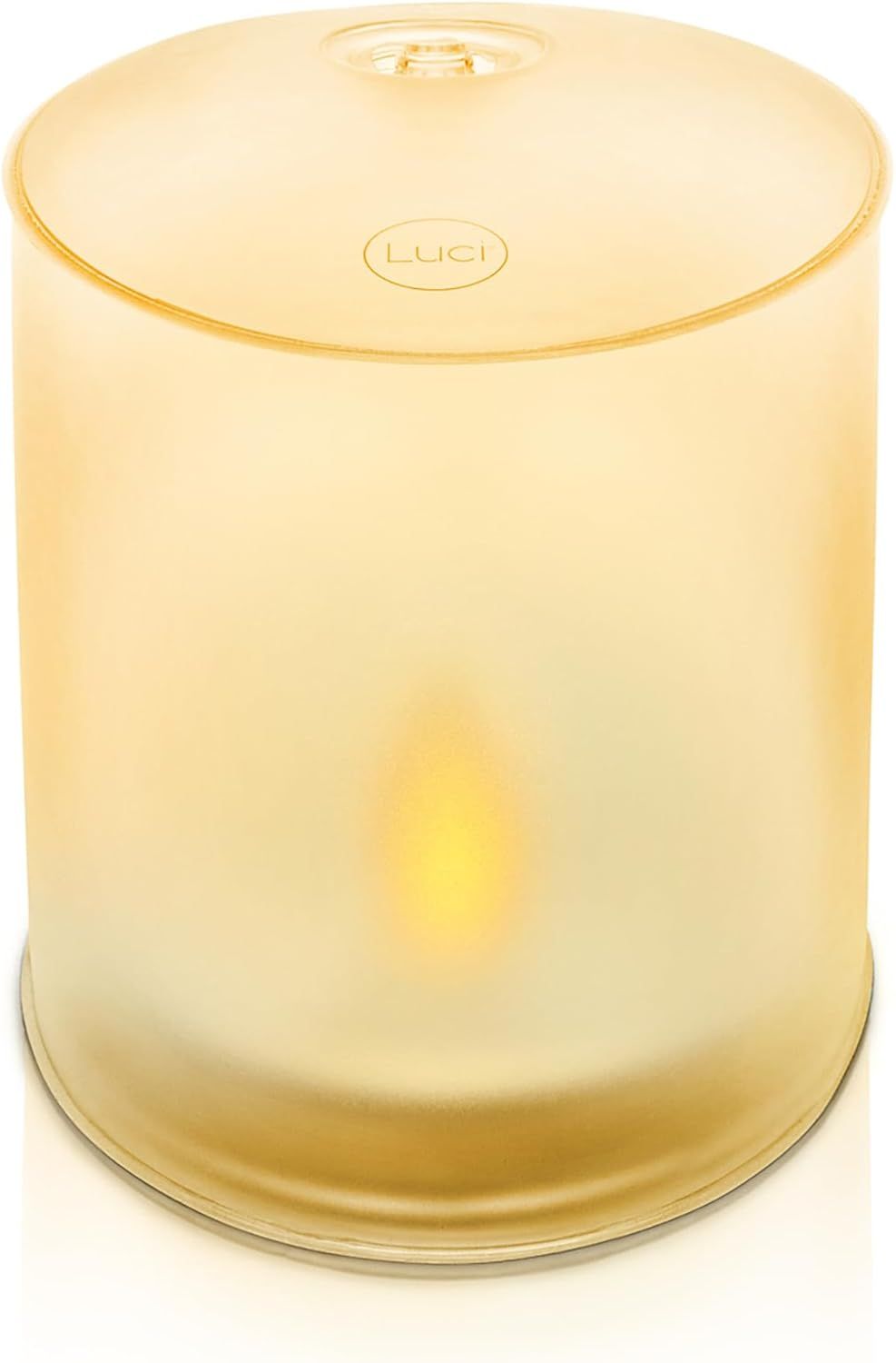 Amber Solar Inflatable Flameless Candle Lantern