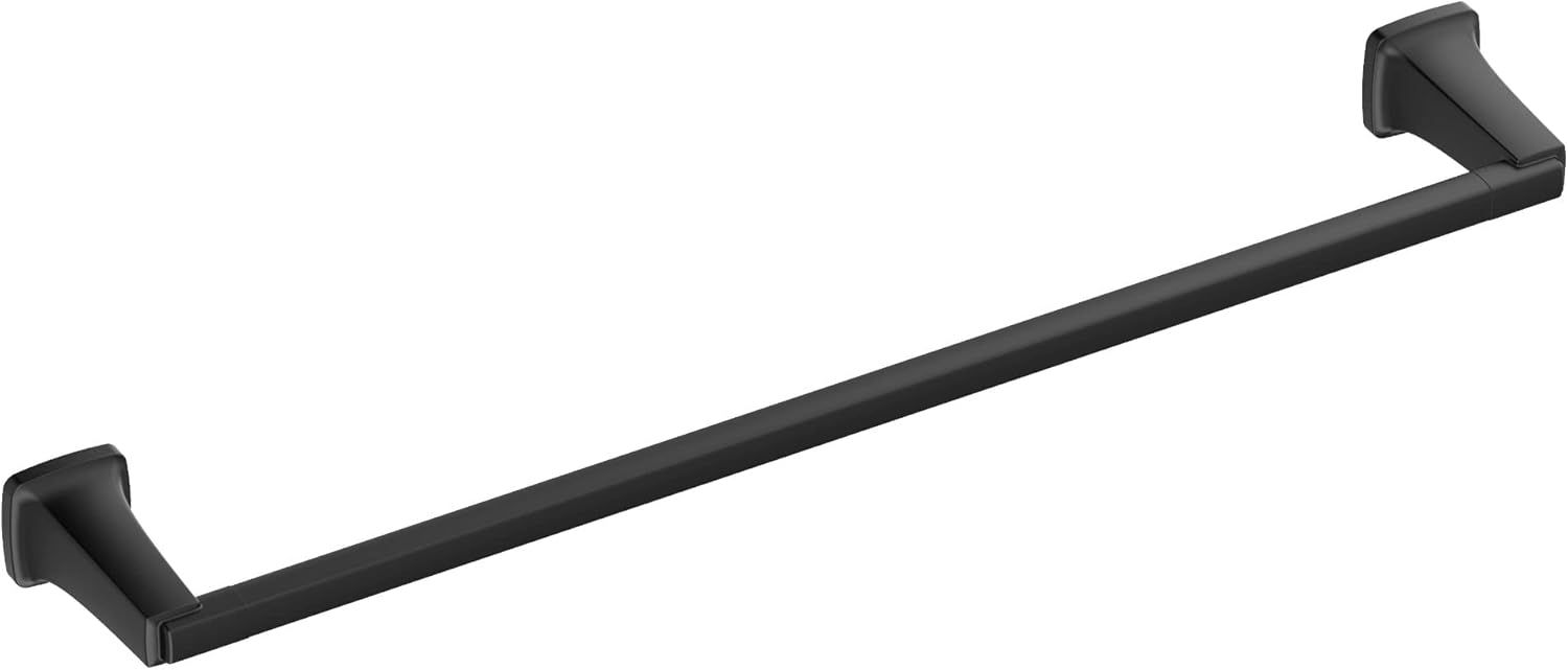 American Standard 7353024.243 Townsend 24-inch -Towel Rack Bar, Matte Black