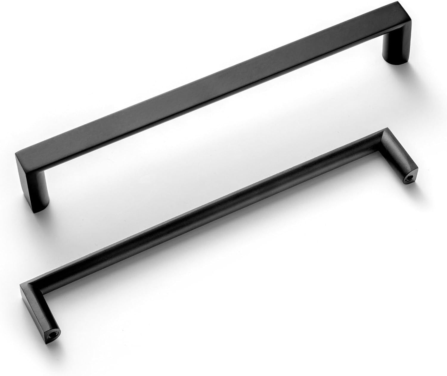 Matte Black Modern Zinc Alloy Cabinet Bar Pulls