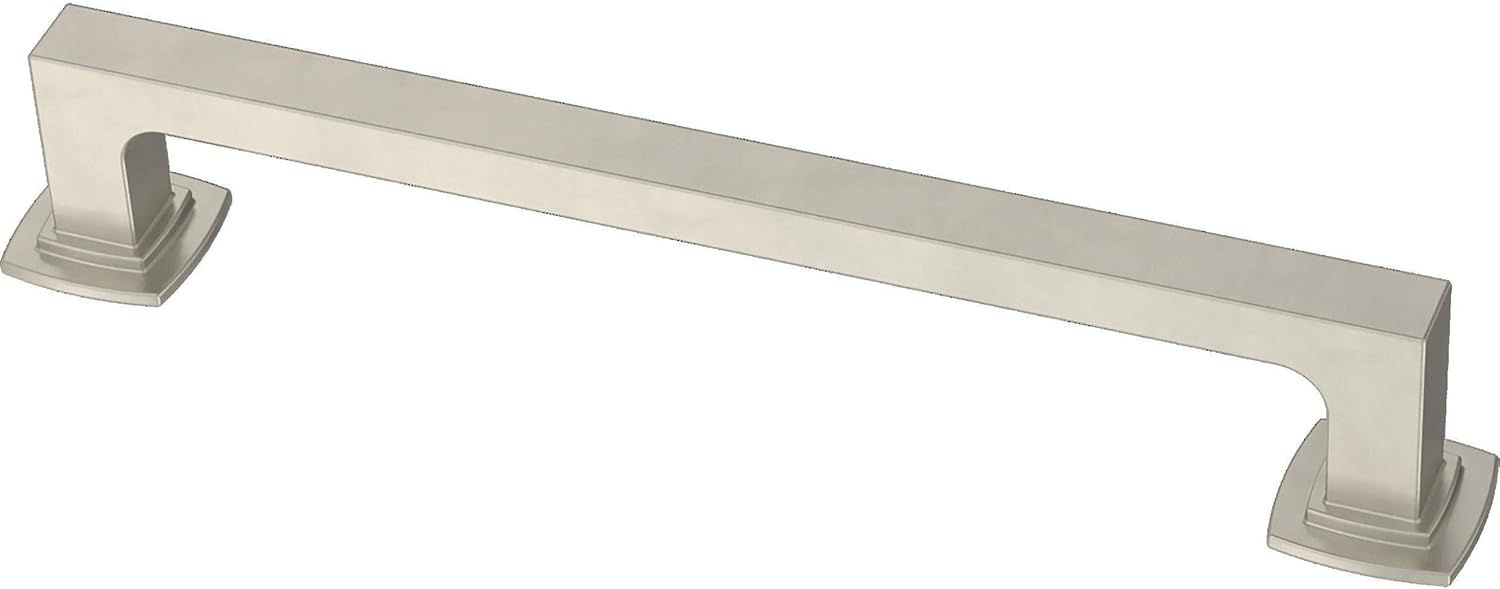 Satin Nickel 6-5/16" Contemporary Cabinet Handle Pulls