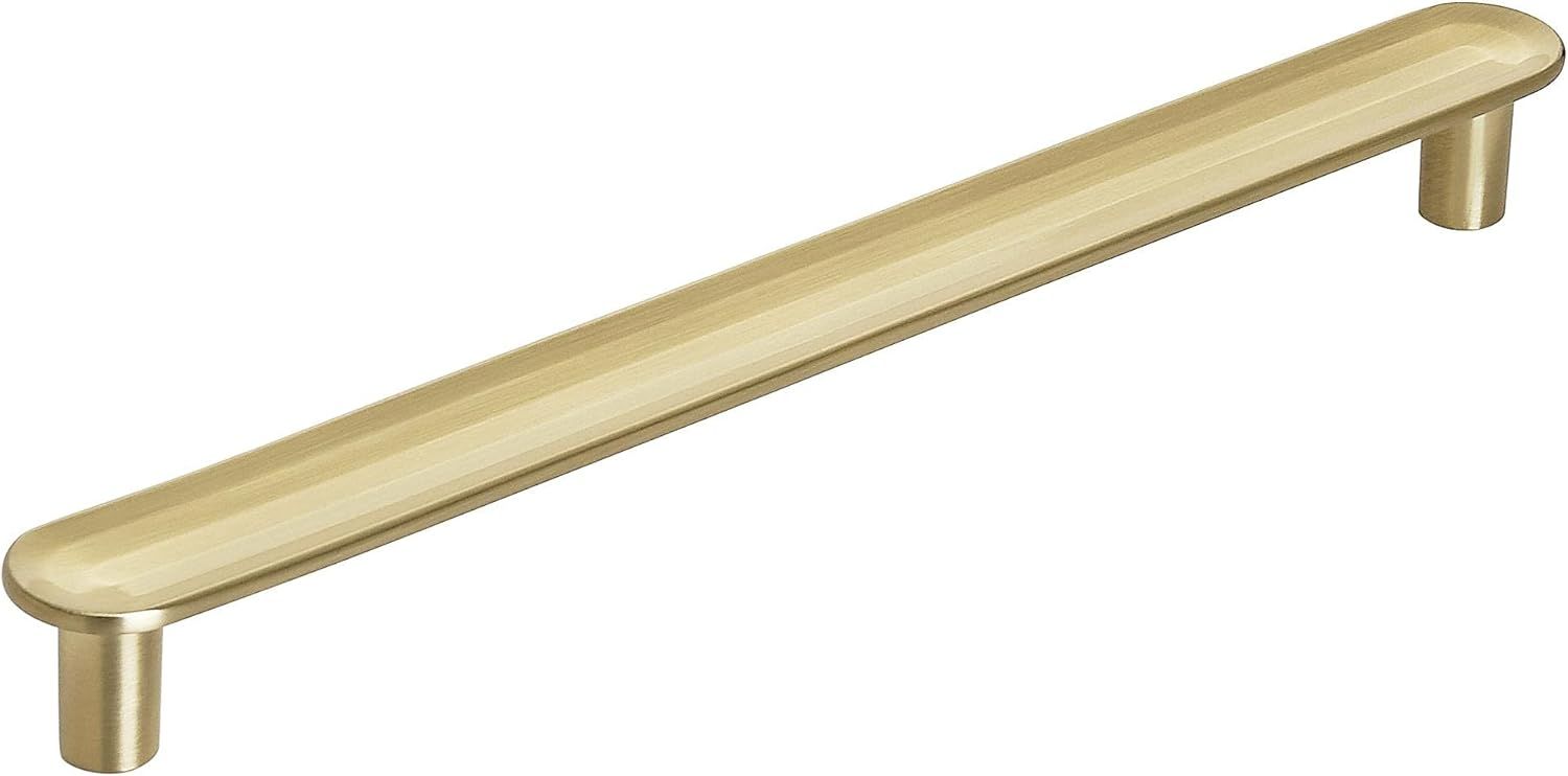 Golden Champagne Modern Metal Cabinet Bar Pull