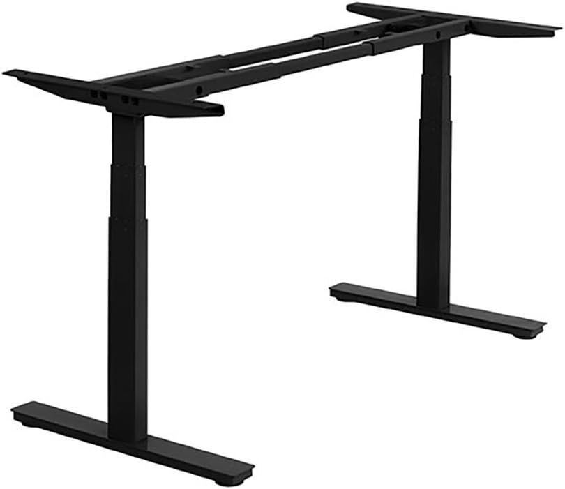 Black Adjustable Dual Motor Electric Standing Desk Frame