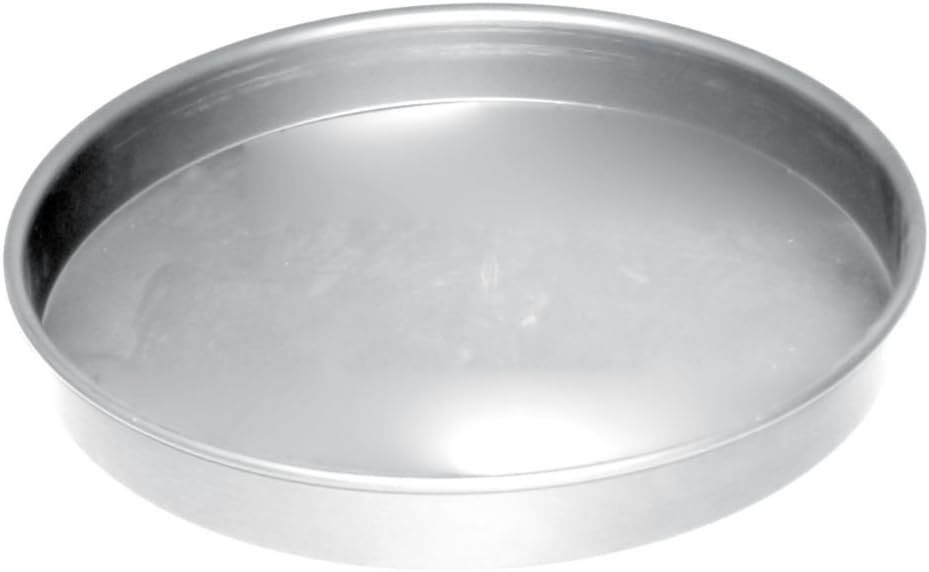 14-Inch Round Aluminum Straight-Sided Pizza Pan