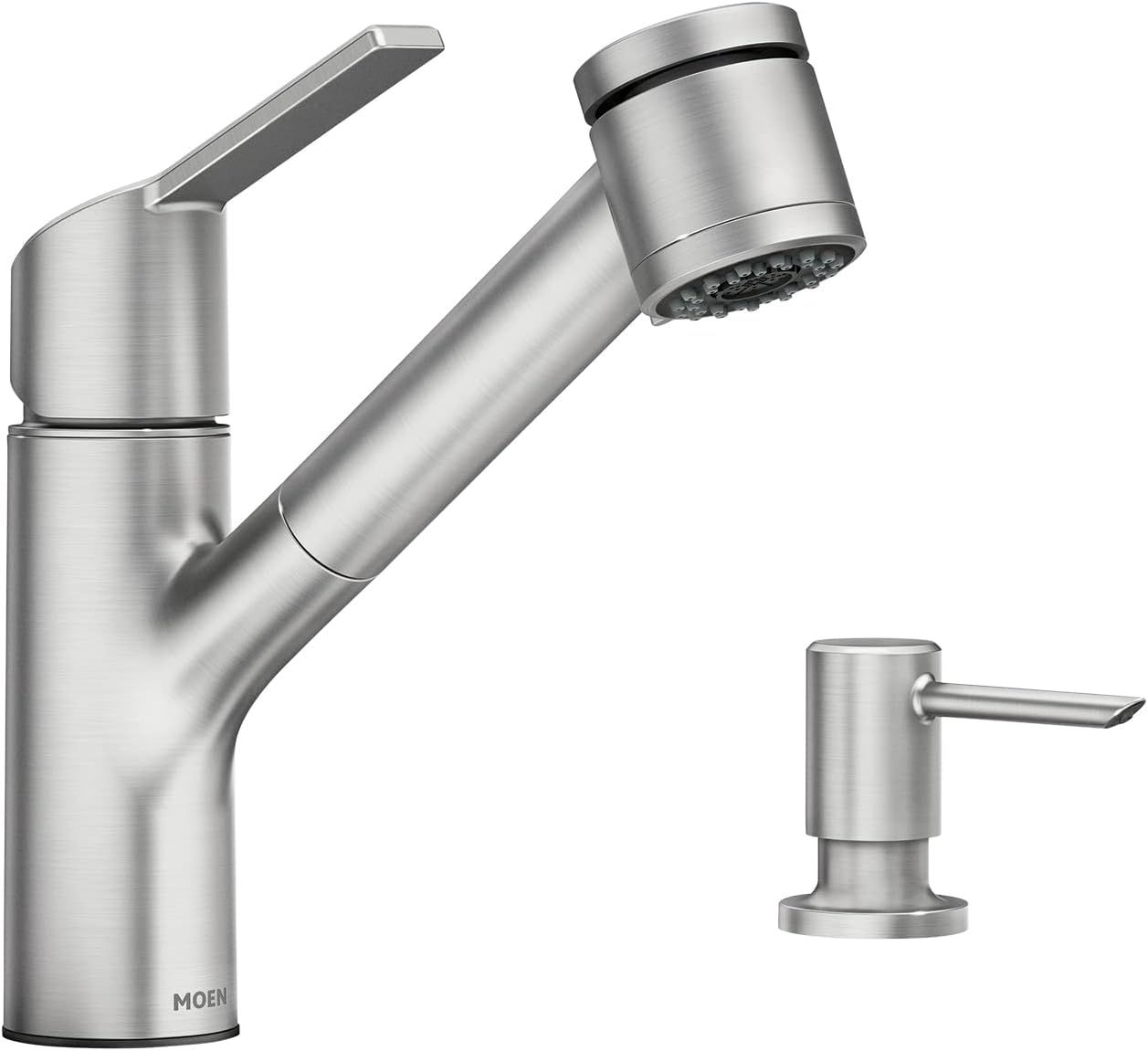 Stainless Steel Single-Handle Pull-Out Sprayer Kitchen Faucet