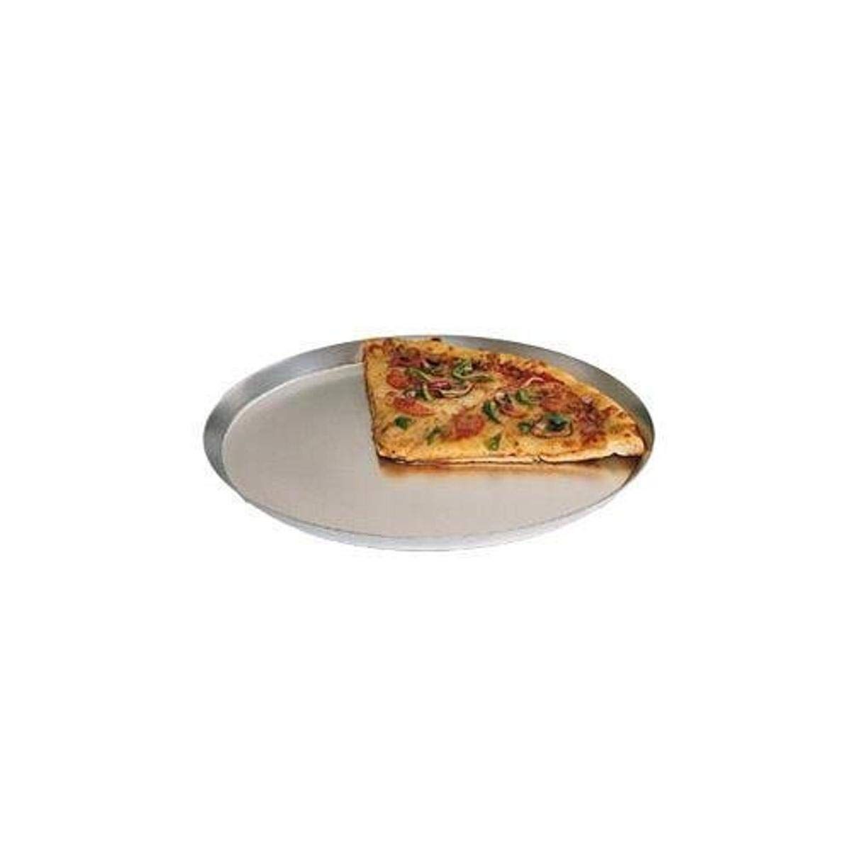 18-Inch Silver Aluminum Round Pizza Pan