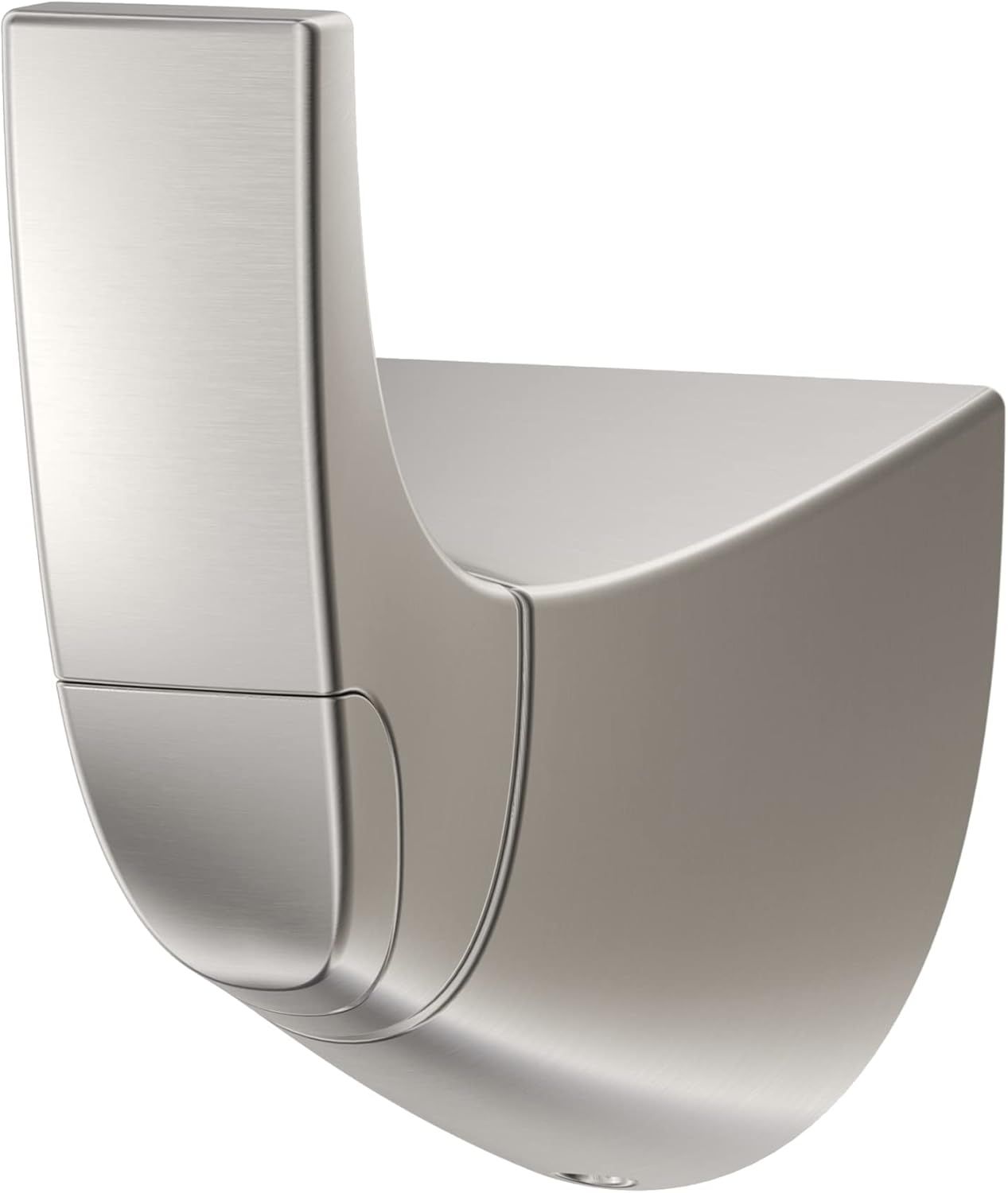 Karci Brushed Nickel Single Wall-Mounted Towel Hook