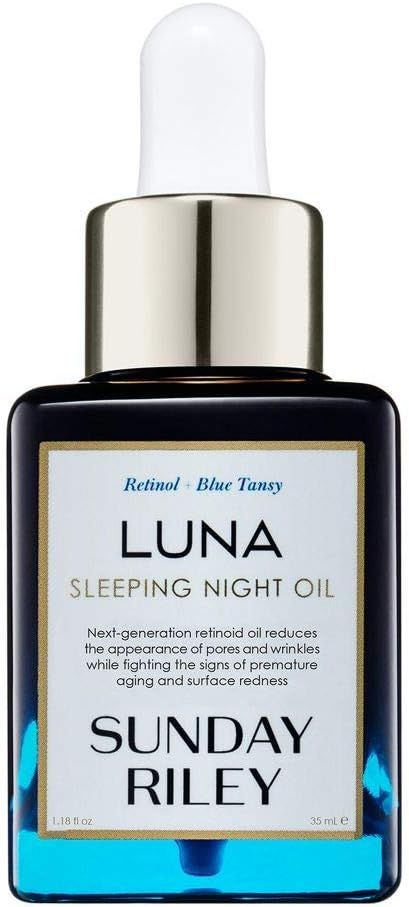 Luna Retinol Blue Tansy Night Oil for All Skin Types