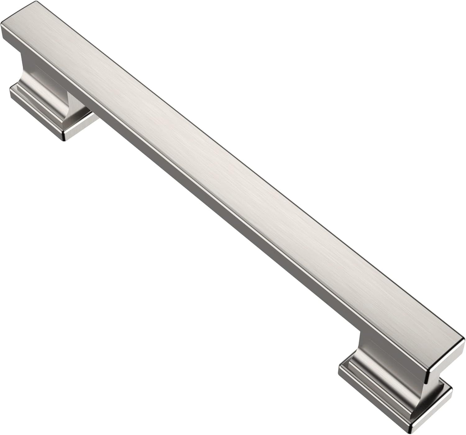 Brushed Nickel 10-Inch Cabinet Bar Pull with Mounting Hardware