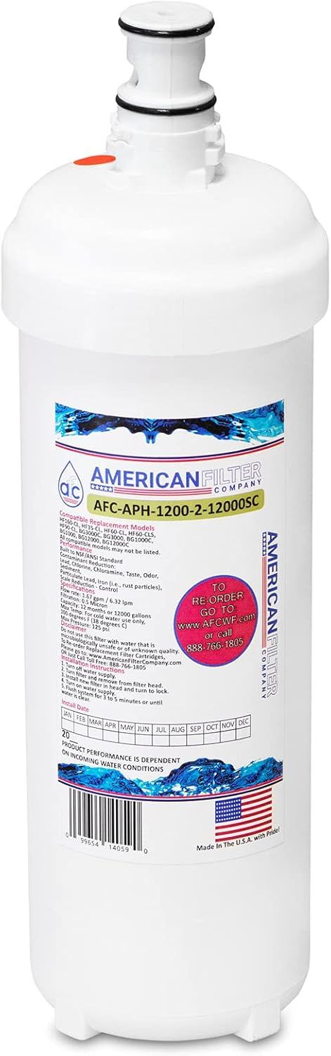 AFC 12-Month White Water Filter Cartridge