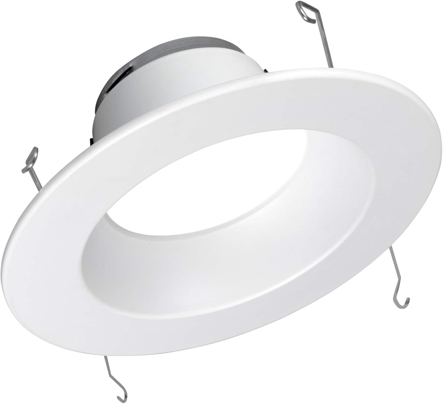 Bright White 4000K LED Energy Star Downlight in Aluminum Trim