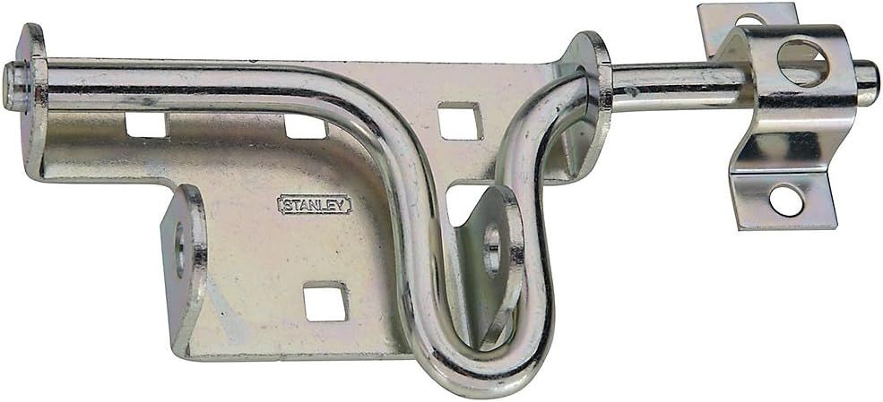 Zinc-Plated Steel Slide Bolt Latch for Doors and Gates