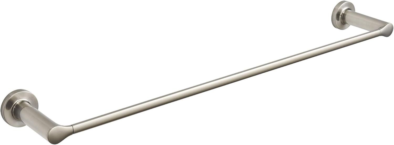 Brushed Nickel 24-Inch Wall Mounted Towel Bar