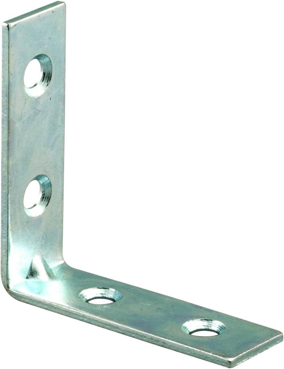 2-Inch Zinc Plated Steel Angle Corner Bracket